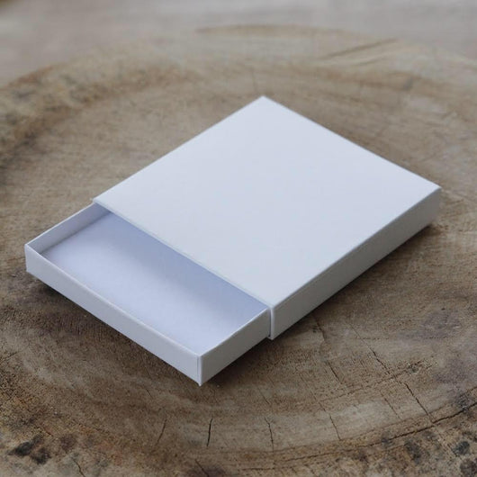 Gift Box| White | Sliding Drawer
