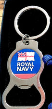 NEW Military Gift Set | Royal Navy Diver | Black | Gold Diver Helmet |  RN Bottle Opener KeyRing in Black Gift Box