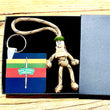 NEW Military Gift Set | Marines COMMANDO Badge | MALE |  Royal Marine Badge Bottle Opener KeyRing in Black Gift Box