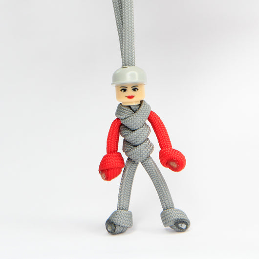 Female Postal Worker |  Exclusive ParaCord KeyRing