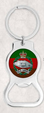 NEW Military Gift Set | Tank Regiment Badge | Camo | Black Beret |  Tank Regiment Cap Badge Bottle Opener KeyRing in Black Gift Box